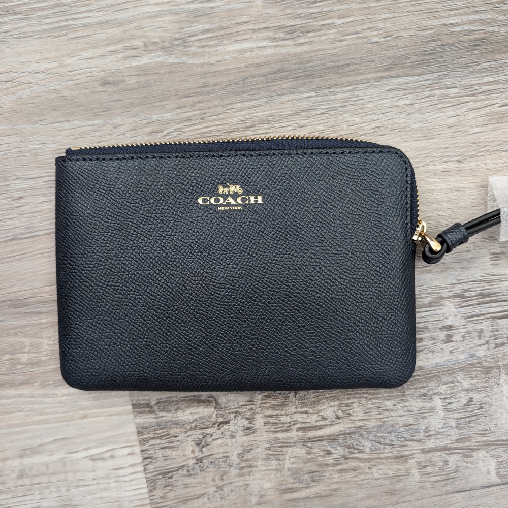 Coach Navy BlueWristlet Clutch